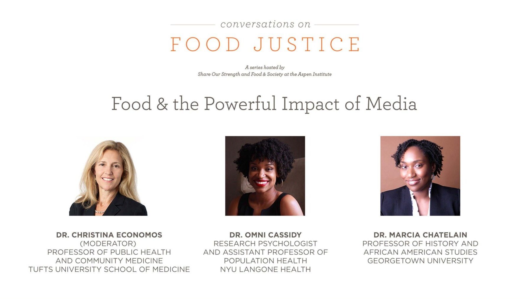 Food & The Powerful Impact of Media