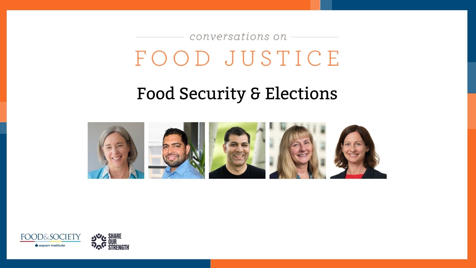 Conversations on Food Justice: Food Security and Elections